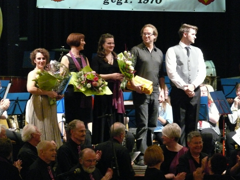 05.11.2011: Blech trifft Stimme  4. Konzert mit dem Blasmusikverein